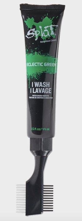 Splat 1 Wash Temporary Hair Dye (Eclectic Green)