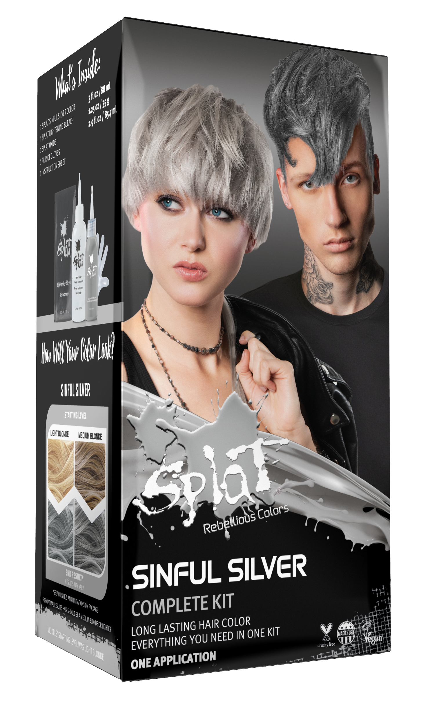 Splat Tantalizing Teal Hair Color Kit